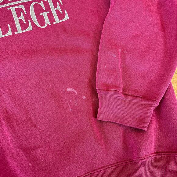 Vintage Concordia College MN Red Crewneck Sweatshirt XL - Picture 5 of 6